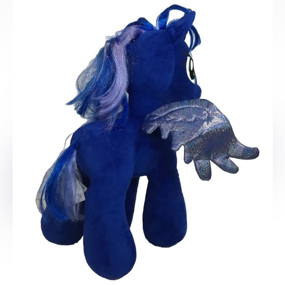 2015 BUILD A BEAR My Little Pony Princess Luna Nightmare Moon Plush Pegasus 16" - Picture 5 of 7